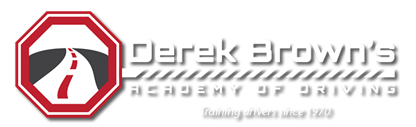 Derek Browns Academy of Driving Logo