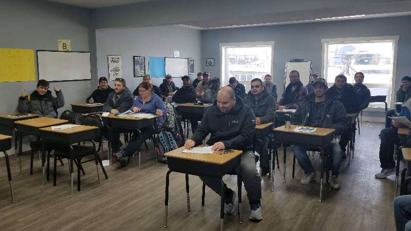 Cargo Securement Course at Derek Brown's Academy of Driving in Calgary, AB